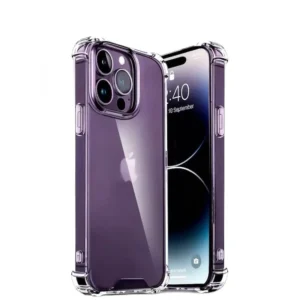 Transparent back cover For Apple iPhone 15 Pro Luxury transparent Protect Back Cover Soft Case